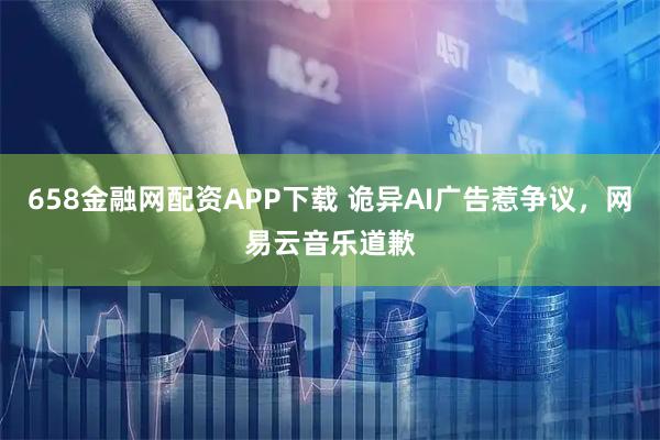 658金融网配资APP下载 诡异AI广告惹争议，网易云音乐道歉